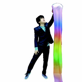 Rainbow Silk Fountain + Streamer / レインボー シルク ファウンテン＋ストリーマー（２現象 兼用型）【フルセット】