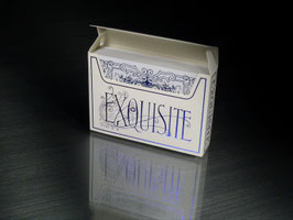 Exquisite Blue Playing Cards / エクスクイジット ブルー デック