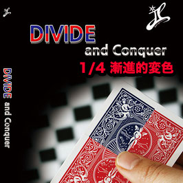 Divide & Conquer / ディバイド & コンカー（1/4面分割 漸進的カラーチェンジ）