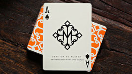 Madison Huslers Orange Playing Cards / マディソン ハスラー オレンジ デック