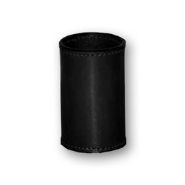 Leather Coin Cylinder / レザー コイン シリンダー（黒色）【ワンダラー用】