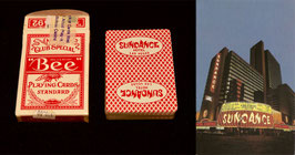 Sundance Hotel Las Vegas (1980-1987) Playing Cards / サンダンス ホテル カジノ デック【１点物】