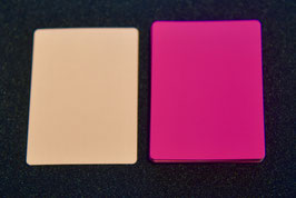 マニピュレーション用 極薄カード（桃＆肌色）/ Manipulation Cards (Pink / Flesh Back)