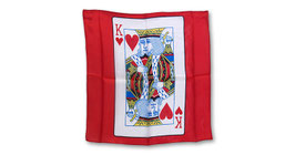 Card Silk (king of Hearts) / カードシルク（ハートK）by Gosh