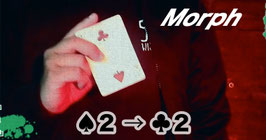 〈DL〉MORPH  / モーフ（「スペード２」 to 「クラブ２」 ヴィジュアル変化） by Rendy'z Virgiawan