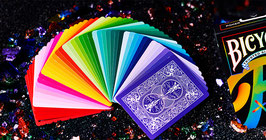 Bicycle Rainbow Playing Cards / バイシクル レインボー デック（ボーダーカラー）