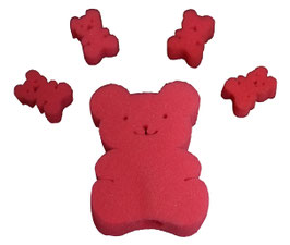 Teddy Bear Sponge Set / テディベア スポンジ・セット