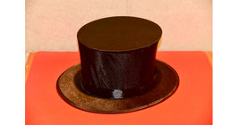 Folding Top Hat (Black) / 隠しポケット付き トップハット【黒】