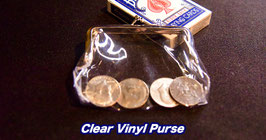 透明ビニル パース / Clear Vinyl purse