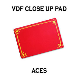 VDF Close Up Pad with Printed Aces (Red) / VDFマット（エース柄）赤色