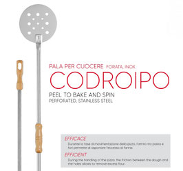 Pala per cuocere forata - h. 170 cm