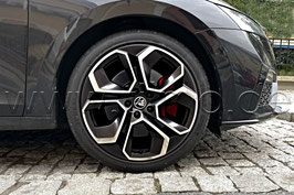 4x Leichtmetallfelge ALTAIR 19" black- original - SKODA OCTAVIA IV RS (NX)