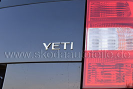 Schriftzug Emblem Heckklappe "YETI" - Neues Modell - original