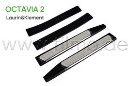 Einstiegsleisten mit Alu-Einlage L&K (hinten) - SKODA OCTAVIA II (1Z)