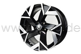 4x Leichtmetallfelge TRISULI 18" Black - original - SKODA SUPERB IV (NZ)