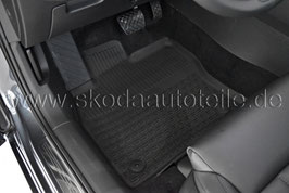 SET Gummifußmatten (vorne) - original - SKODA SUPERB III (3V)