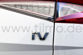 Schriftzug Emblem Heckklappe "iV" - original - SKODA ENYAQ (5A)