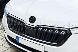 SKODA Emblem Logo BLACK (vorne) - original - SKODA KAMIQ