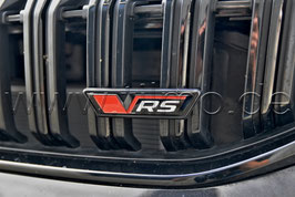Schriftzug Emblem Kühlergrill "VRS" BLACK EDITION - original - SKODA KODIAQ II (PS)
