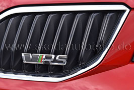 Schriftzug Emblem Kühlergrill "VRS" - original - SKODA OCTAVIA III (5E)