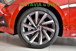 4x Leichtmetallfelge PERSEUS Anthrazit 18" - original - SKODA OCTAVIA IV (NX)