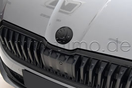 SKODA Emblem Logo BLACK (vorne) - original - SKODA SUPERB IV (NZ)