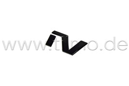 NEW DESIGN 2024 BLACK Schriftzug Emblem Heckklappe "iV" - original - SKODA SUPERB IV, KODIAQ II