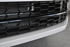 Dekorleiste für Stoßstangengrill BLACK - original - SKODA RAPID