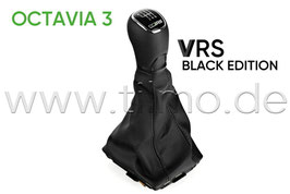 VRS BLACK EDITION Schaltknauf 6-GANG - original - SKODA OCTAVIA III (5E)