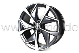 1x Leichtmetallfelge VISION 21" Anthrazit - original - SKODA ENYAQ iV, ELROQ