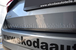 Dekorleiste für Heckklappe CARBON look - SKODA SUPERB II (3T)