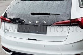 NEW DESIGN 2024 Schriftzug Emblem Heckklappe "SKODA" - original -SKODA SCALA