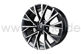 4x Leichtmetallfelge DOFIDA 18" Anthrazit - original - SKODA SUPERB IV (NZ)