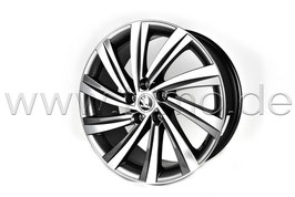 1x Leichtmetallfelge PERSEUS Anthrazit 18" - original - SKODA OCTAVIA IV (NX)