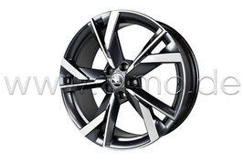 4x Leichtmetallfelge DRACONIS (TAURUS) 19" Anthrazit - original - SKODA OCTAVIA IV (NX)