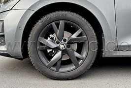 4x Leichtmetallfelge LYRA 17" - original - SKODA OCTAVIA IV (NX)