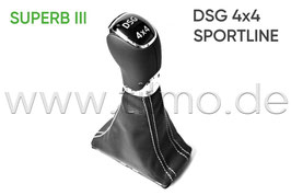 Schaltknauf SPORTLINE DSG 4x4 - original - SKODA SUPERB III (3V)