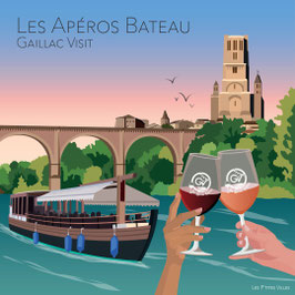 APERO BATEAU COFFRET CADEAU 2 PERSONNES SAISON 2026 - NON DISPO POUR LA SAISON MERCI DE CHOISIR UNE DATE DIRECTEMENT DANS LA RESERVATION DE LA PROGRAMMATION MERCI §