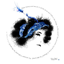 The Wind - Black Frame