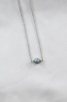 #1786-LAB, Simplest Labradorite, Collier/Necklace