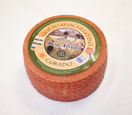 Manchego Curado. Ca. 3,3kg.