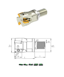 RAPID MILL MODULAR MT90-AP10-D25-M12-L35-Z03-H SMOXH