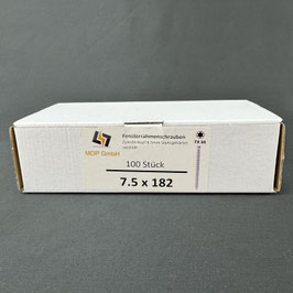 MDP - Fensterrahmenschrauben Zylinderkopf 7.5x182mm