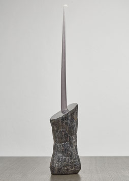 Kerzenleuchet Silverleaf, hoch CRAVT