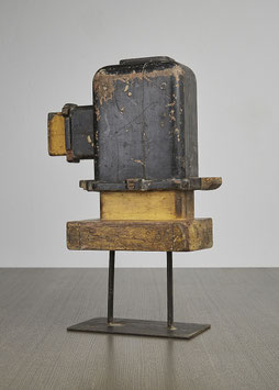Skulptur Gelb-Schwarz