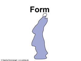 Anhänger - Hase stehend