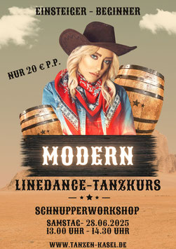 Schnupperworkshop Line-Dance - einmalig
