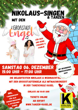 Nikolaus-Singen & Tanzen mit den Großstadtengel 2025