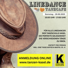 Linedance-Western-Linedance Tanzcafé 2025 in Engelskirchen