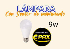 LÁMPARA CON SENSOR DE MOVIMIENTO